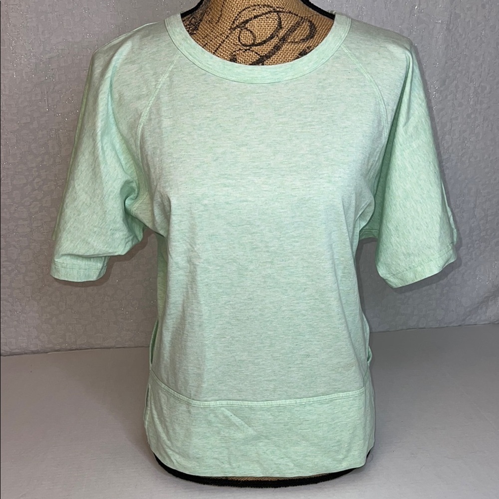 STELLA McCARTNEY + ADIDAS BARRICADE CUTOUT PRACTICE TEE 40= MEDIUM